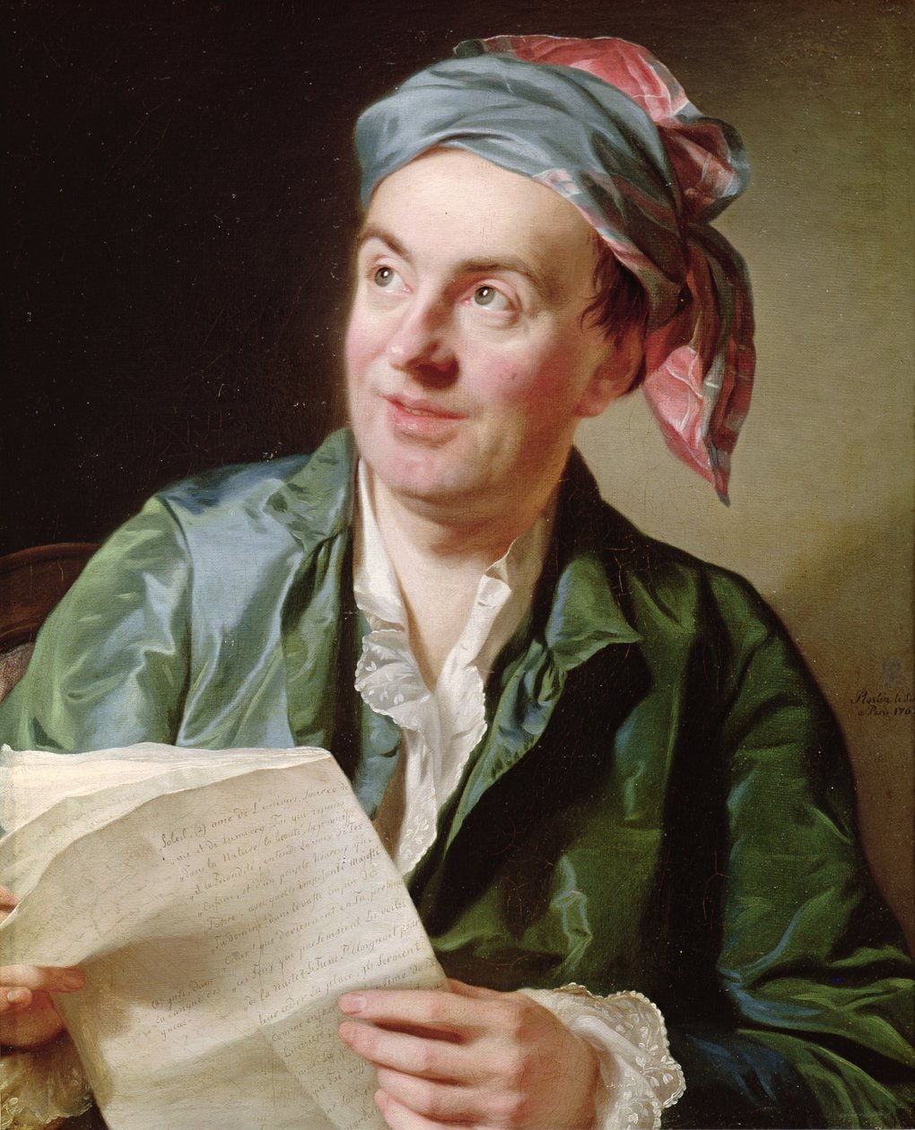 Jean-Francois Marmontel（1723-99）1767年的肖像 作者 亚历山大·罗斯林