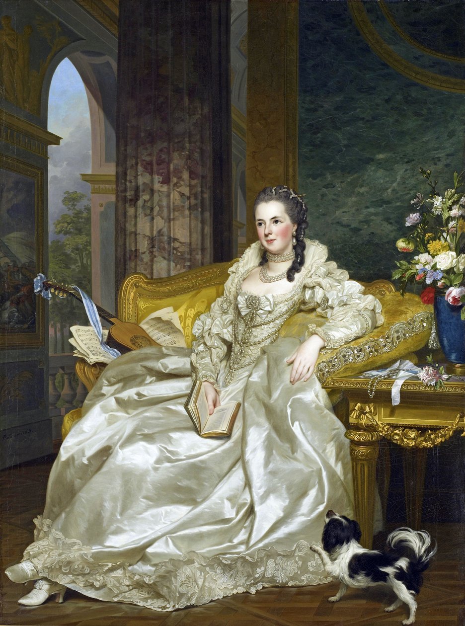 西班牙服装的Comtesse d&39;Egmont Pignatelli 作者 亚历山大·罗斯林