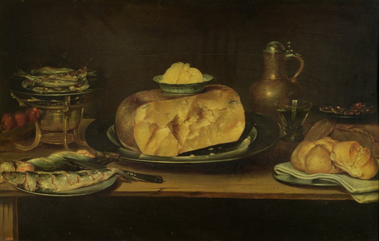 静物 作者 亚历山大·范·阿德里亚森（Alexander van Adriaenssen）