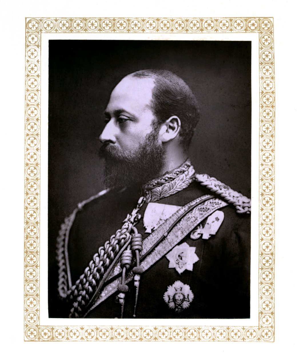 威尔士亲王，大约1888年。 作者 亚历山大·巴萨诺