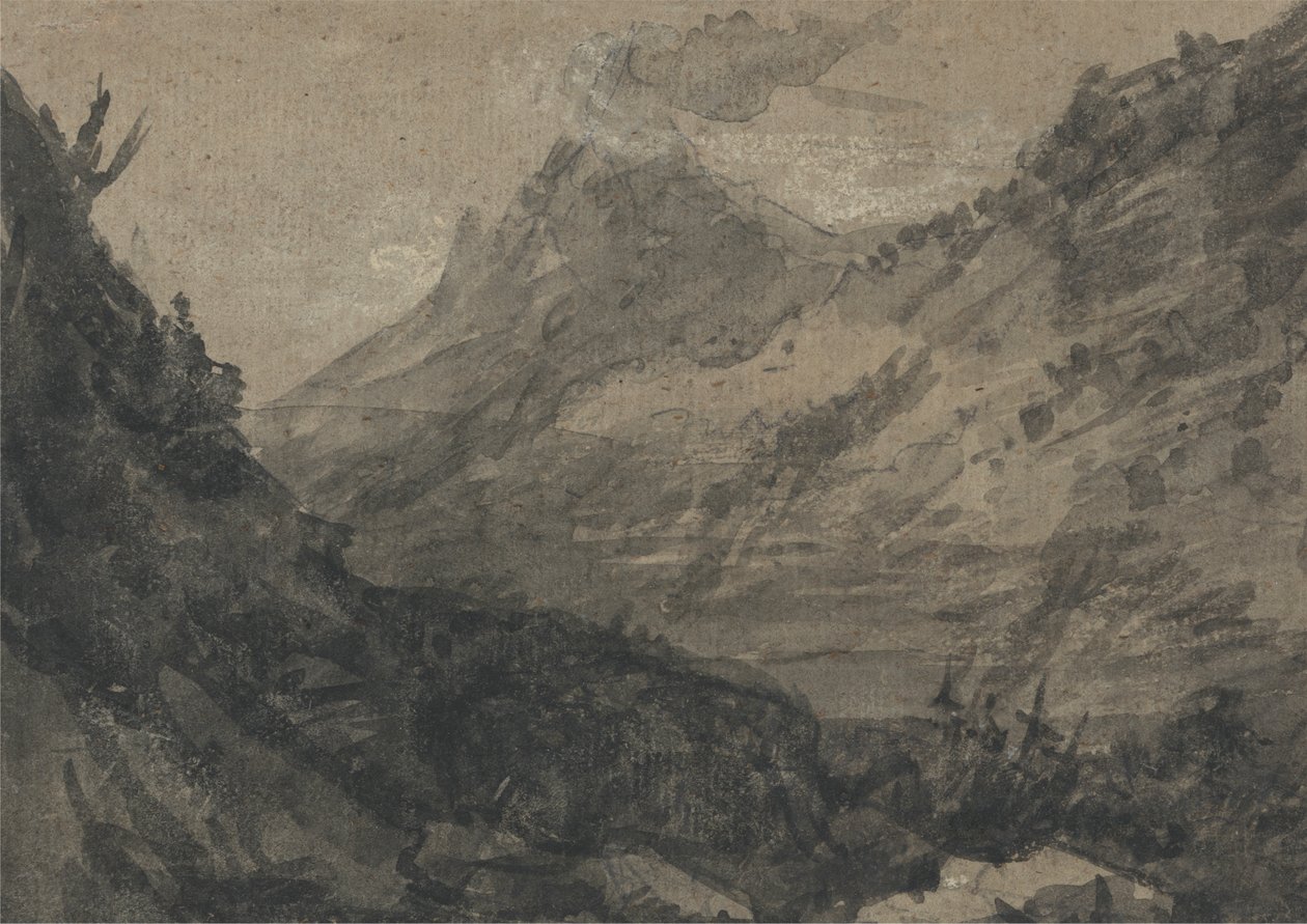 山区景观 作者 亚历山大·科曾斯