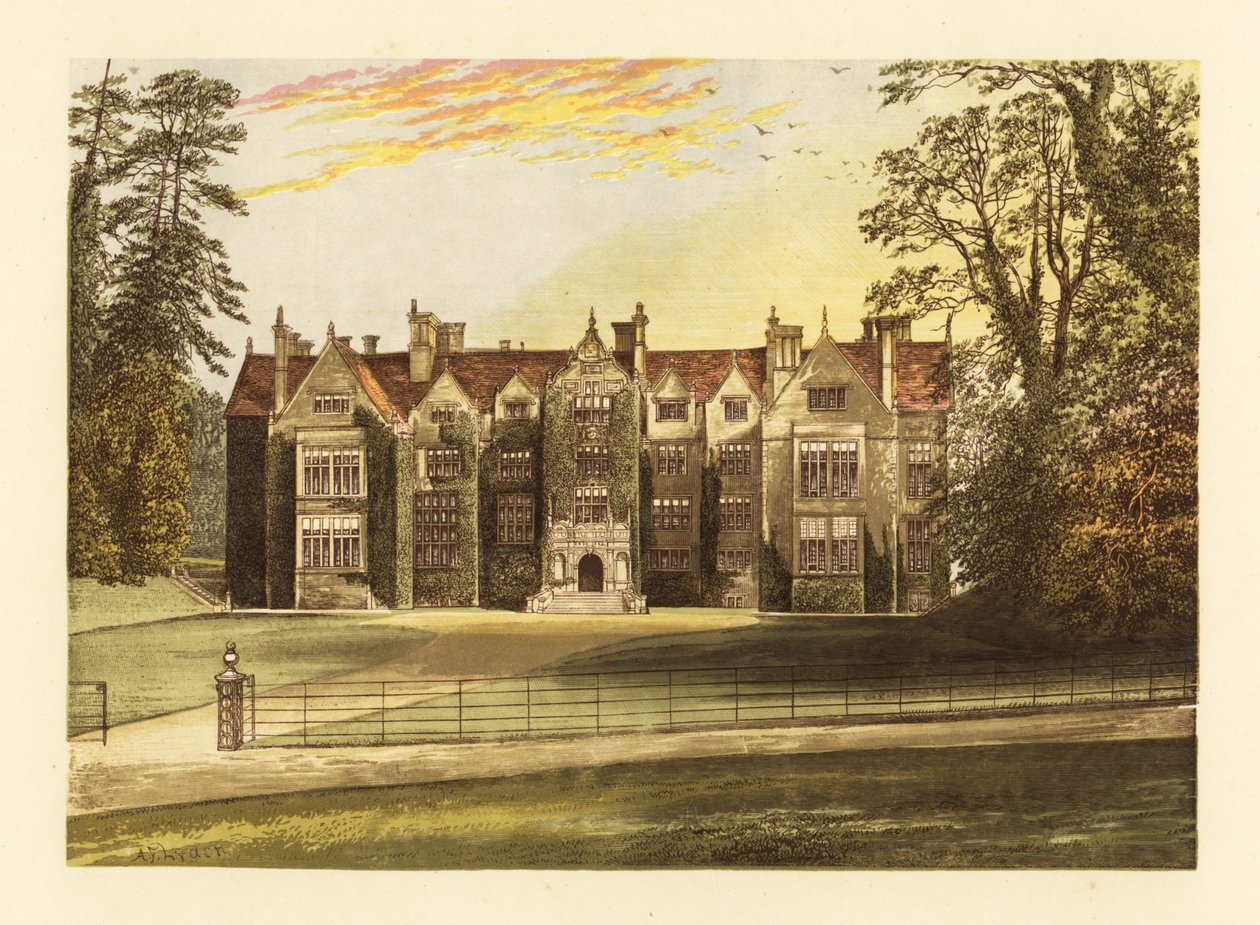 英格兰牛津郡的 Wroxton Abbey。 作者 亚历山大·弗朗西斯（后）莱登