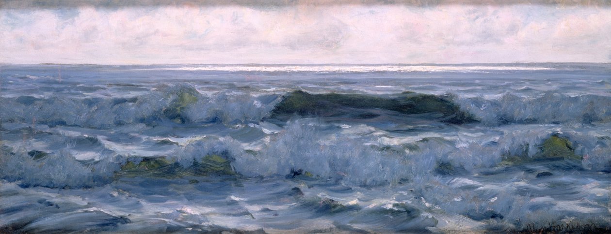 The Waves，c.1884 作者 亚历山大·哈里森