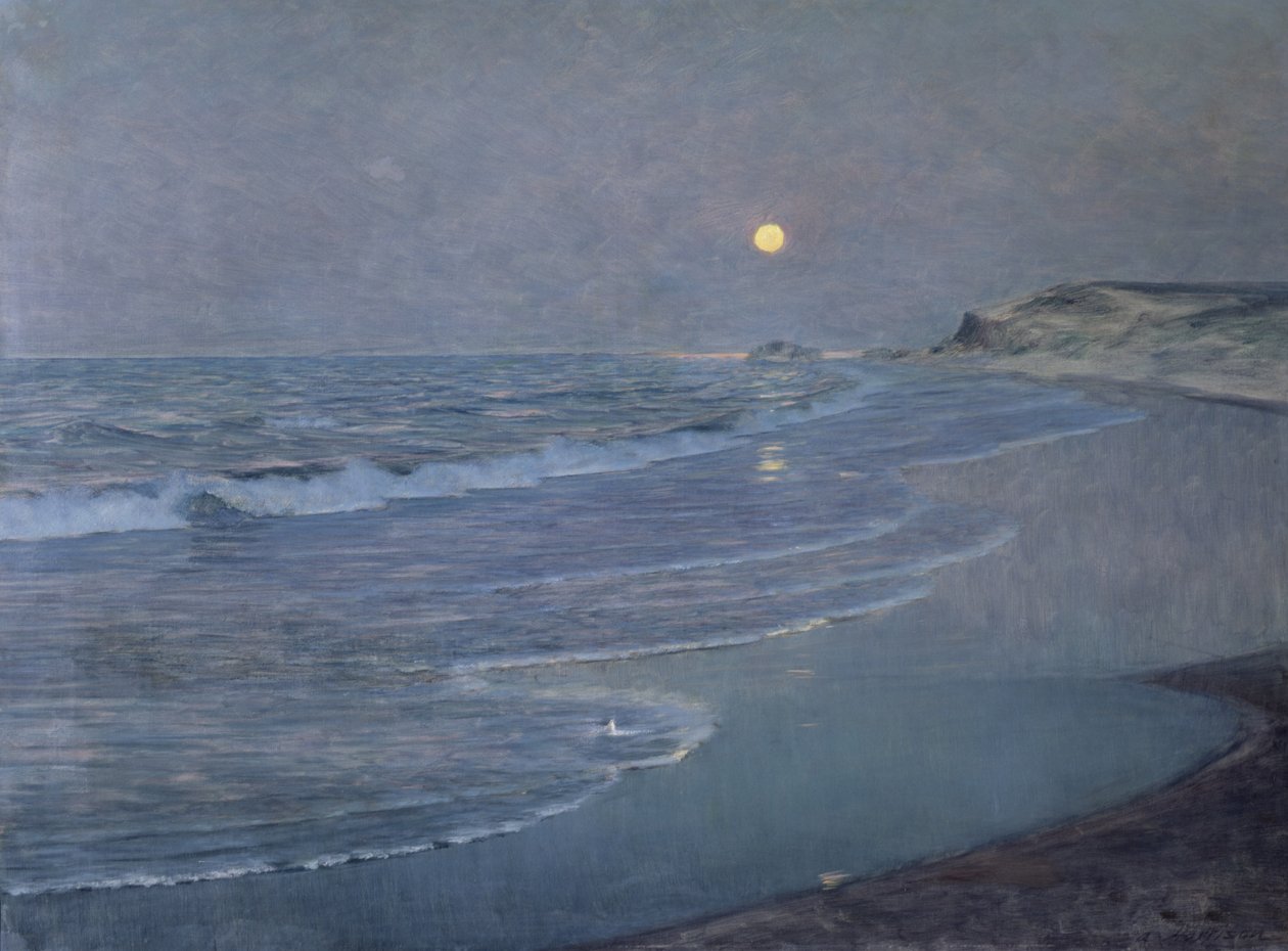 海景，c.1892-93 作者 亚历山大·哈里森