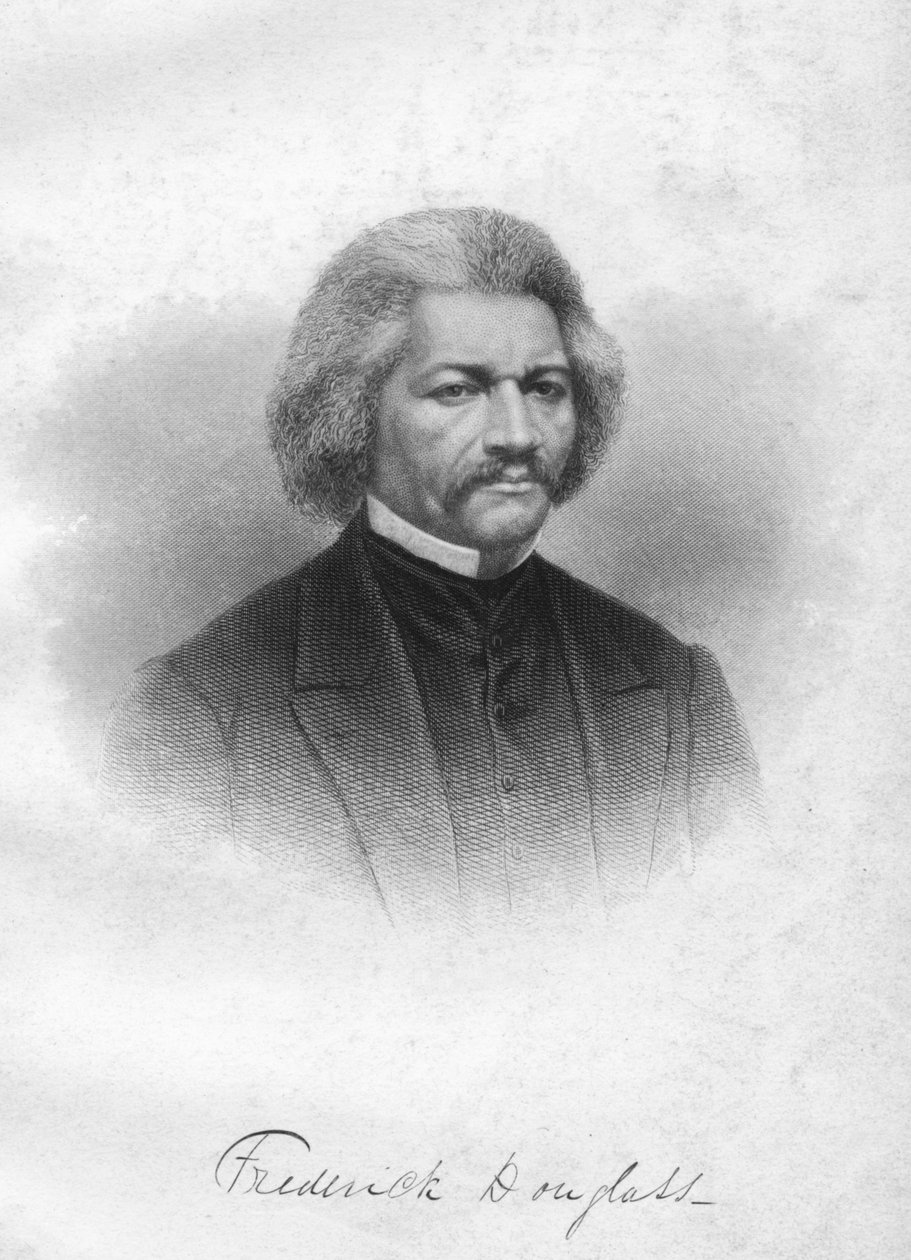 弗雷德里克·道格拉斯（Frederick Douglass），c1868年。 作者 亚历山大·海瑞奇
