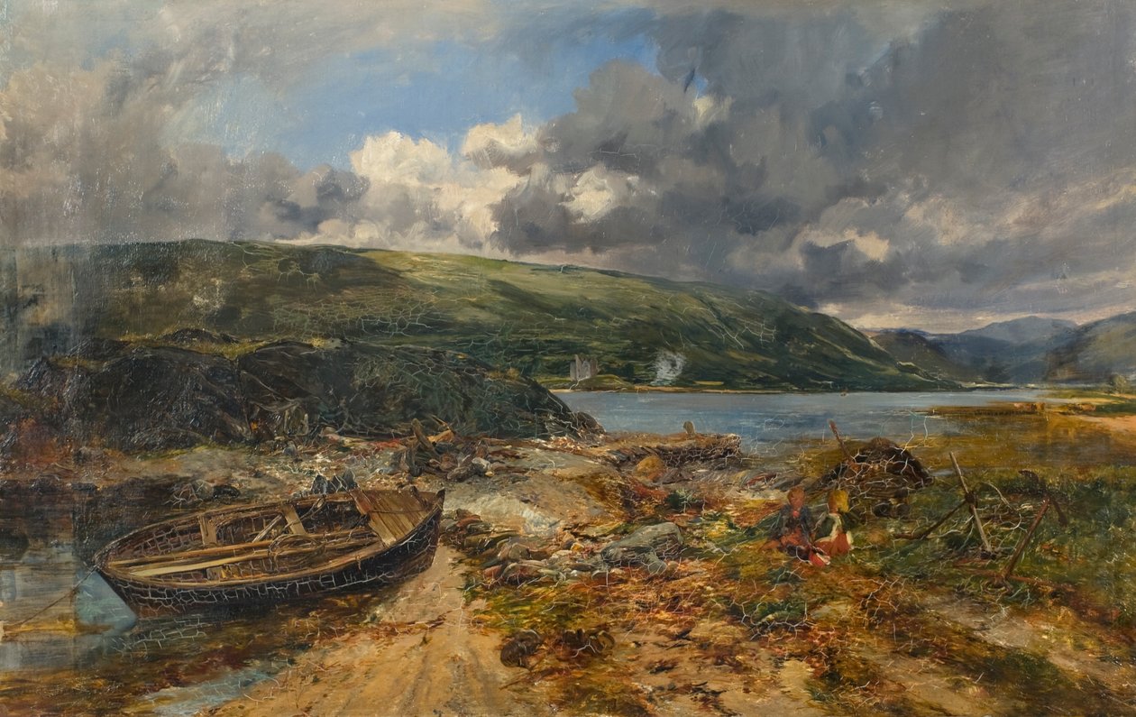 Coast Scene 作者 亚历山大·尼尔（Alexander Jnr）。弗雷泽