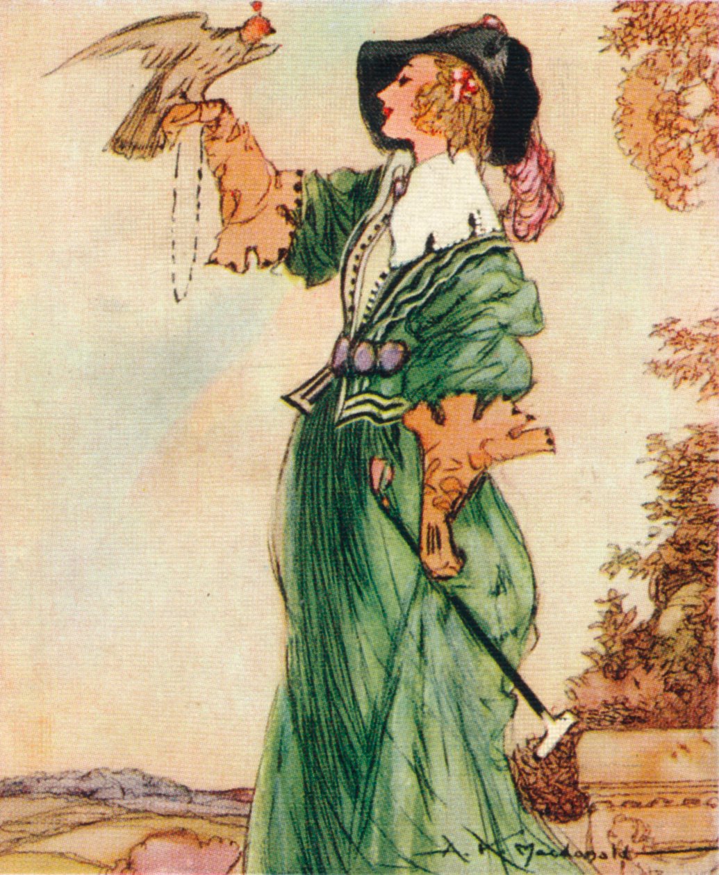 戴安娜·弗农（Diana Vernon），1937年 作者 亚历山大·麦克唐纳
