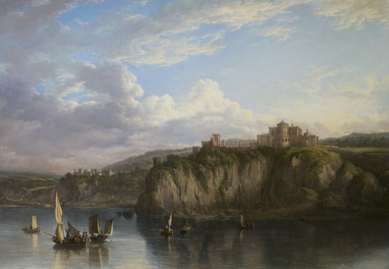 Culzean城堡从海，1816年 作者 亚历山大·纳斯米斯