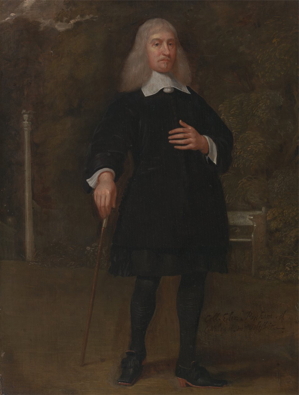 1660年至1665年期间，威尔特郡Littlecote的Alexander Popham上校。 作者 亚历山大·波帕姆