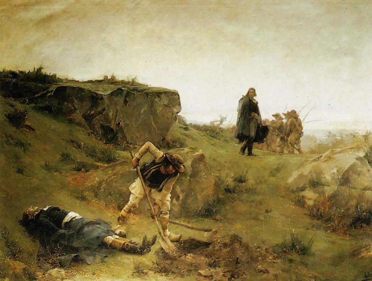 Henri de La Rochejaqueleinn之死 作者 亚历山大·布洛赫（Alexandre Bloch）