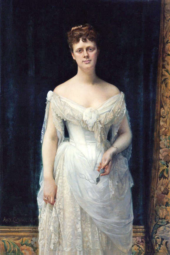 玛丽弗里克加勒特 作者 亚历山大·卡巴内尔（Alexandre Cabanel）