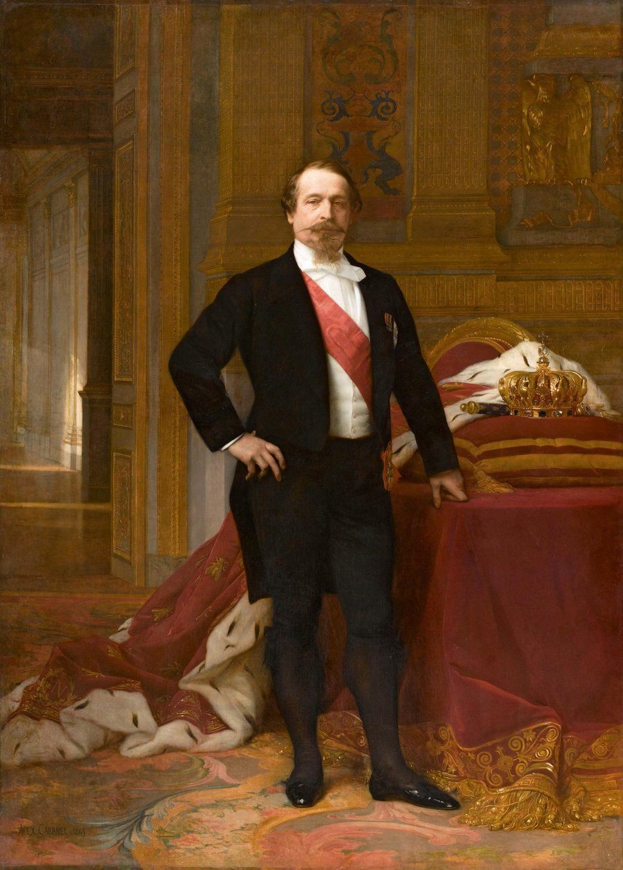 拿破仑三世 作者 亚历山大·卡巴内尔（Alexandre Cabanel）