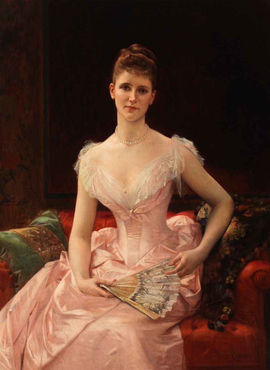 Olivia Peyton Murray Cutting 作者 亚历山大·卡巴内尔（Alexandre Cabanel）