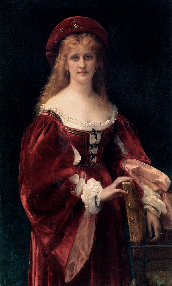 威尼斯贵族 作者 亚历山大·卡巴内尔（Alexandre Cabanel）