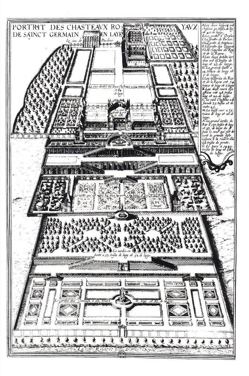 新堡圣日耳曼昂莱，1614年 作者 亚历山大·弗朗尼尼
