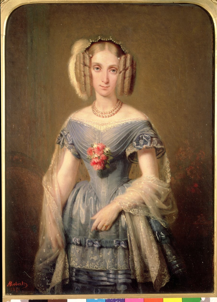Louise-Marie d&39;Orleans（1812-50） 作者 亚历山大·罗伯特