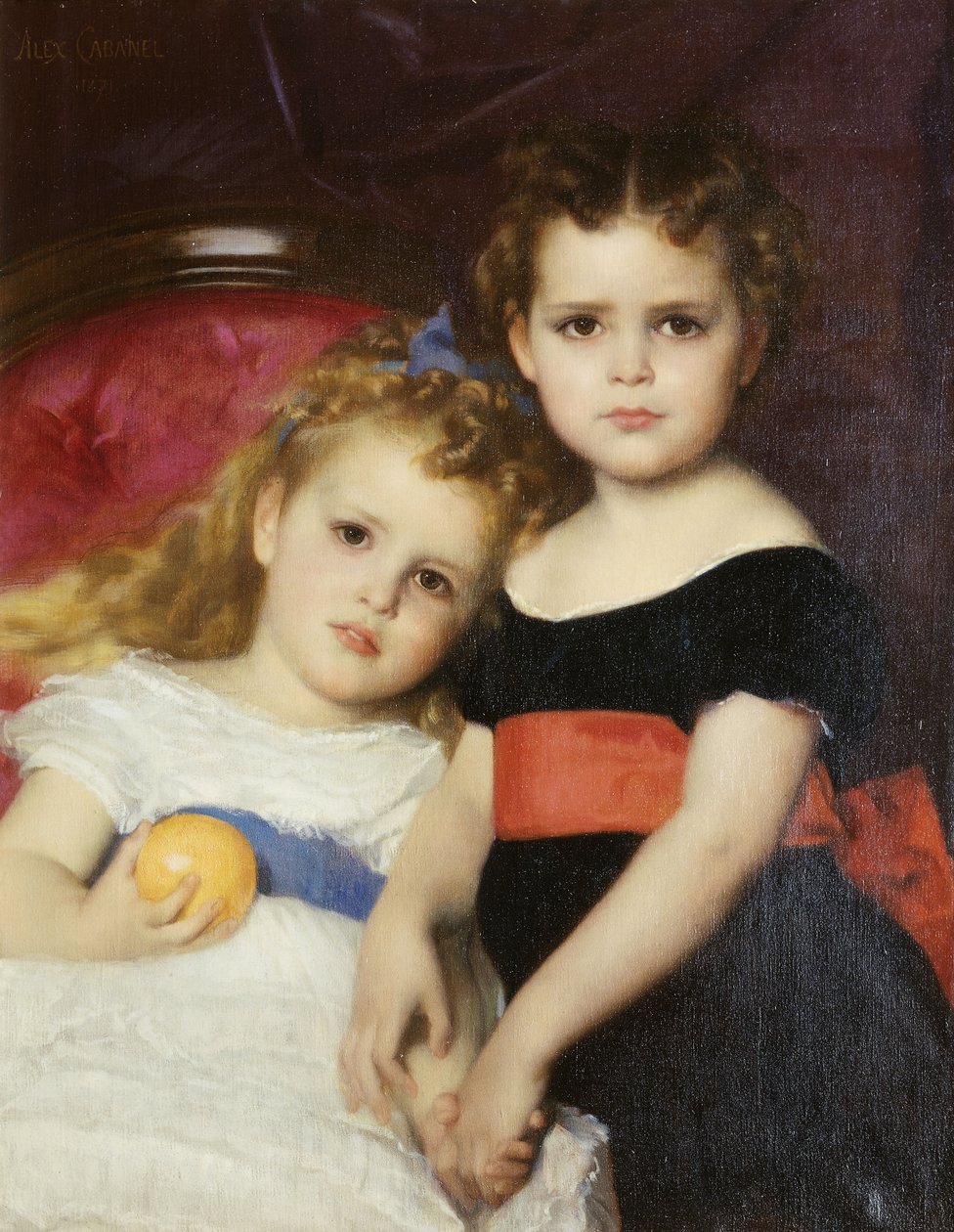萨顿姐妹会，1871年 作者 亚历山大·卡巴内尔（Alexandre Cabanel）