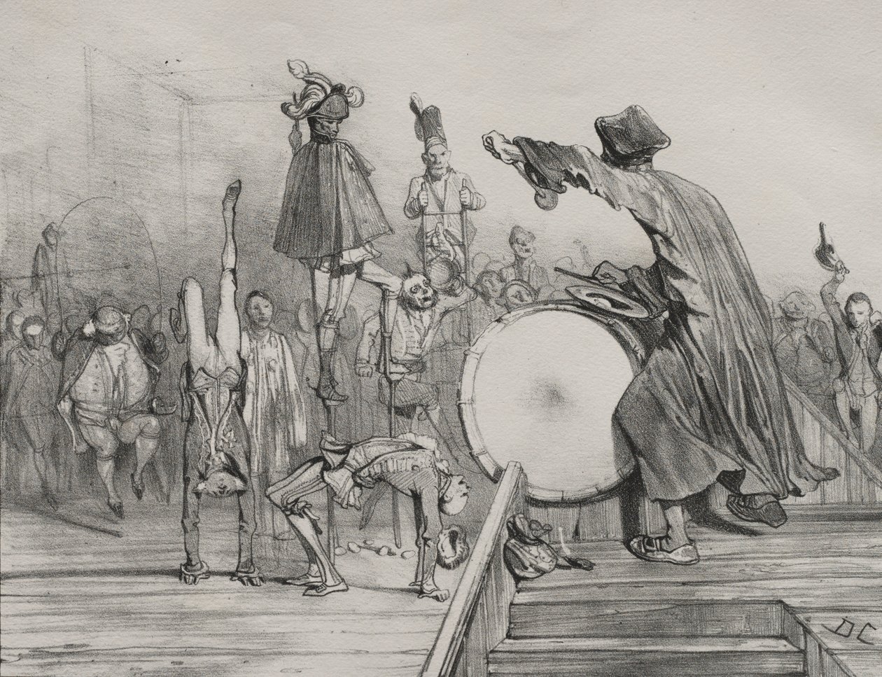 大不倒翁！，1830年至1831年。 作者 亚历山大·加布里埃尔·戴尚