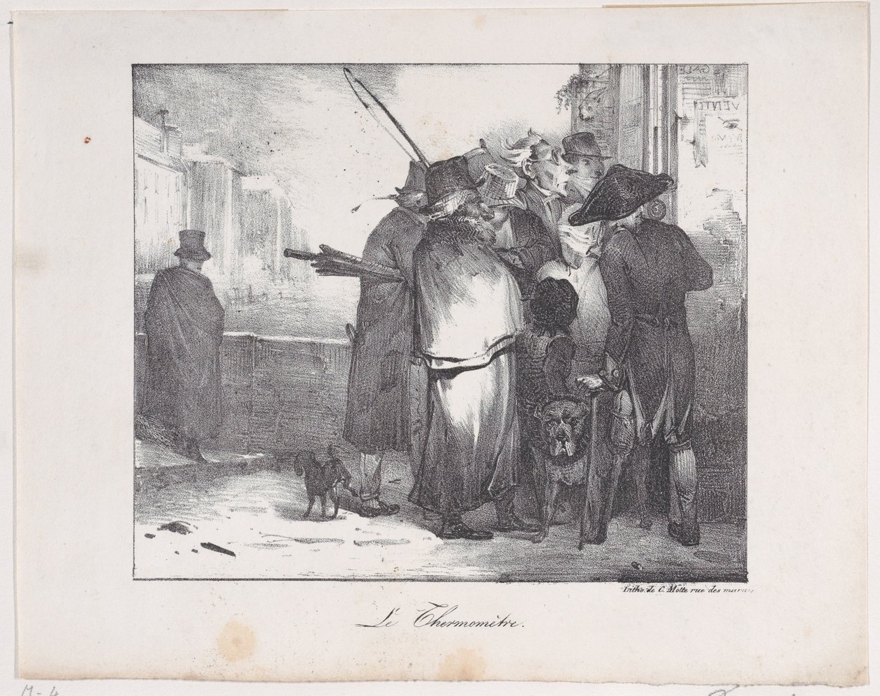 温度计》，1823年。 作者 亚历山大·加布里埃尔·戴尚