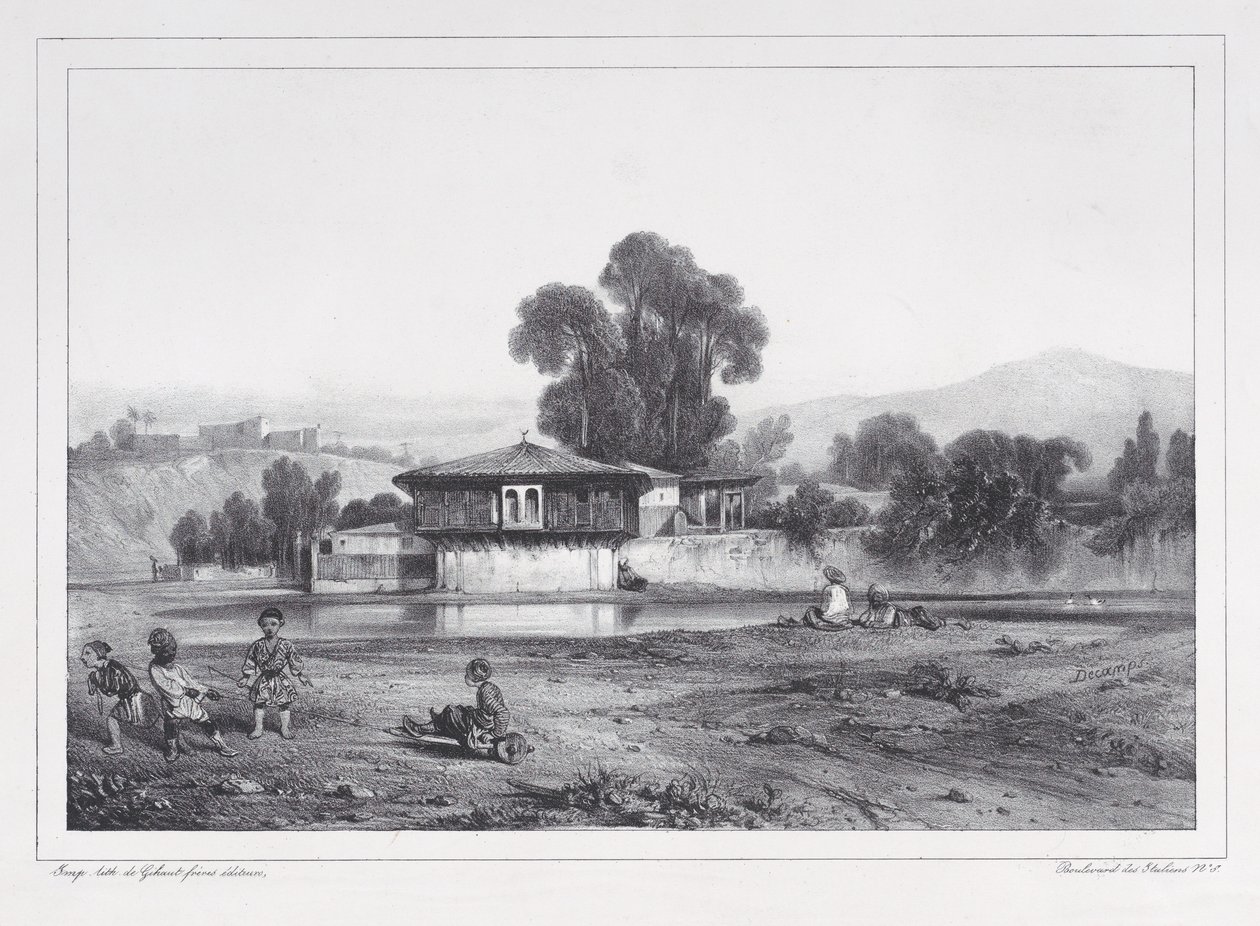 土耳其营房，1823-60。 作者 亚历山大·加布里埃尔·戴尚