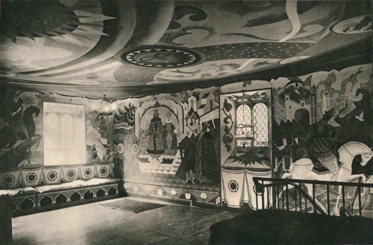 大厅里的装饰品，c1927 作者 亚历山大·雅各夫列夫