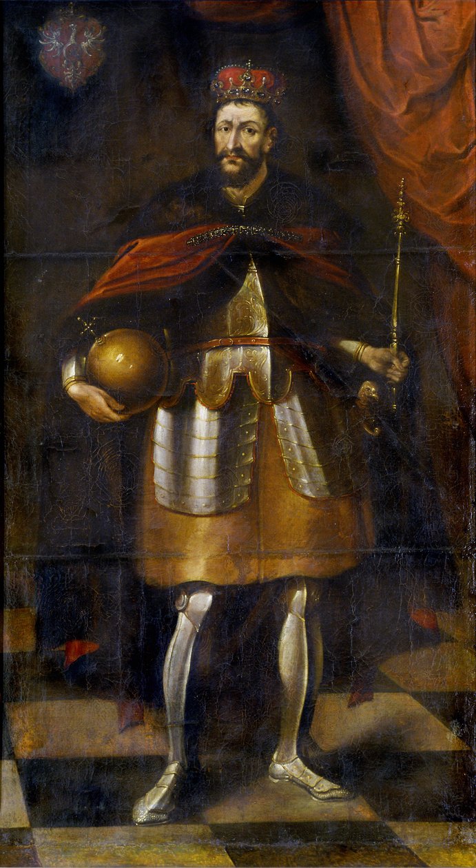 弗拉迪斯瓦夫二世国王的画像。贾吉洛，1677年 作者 亚历山大·扬·特里修斯（Alexandre Jan Tricius）