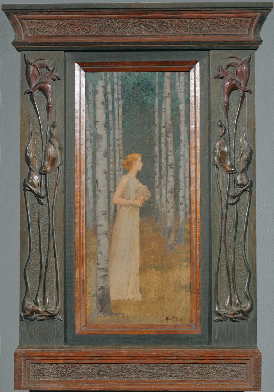 路过的女人（布面油画） 作者 亚历山大·仙