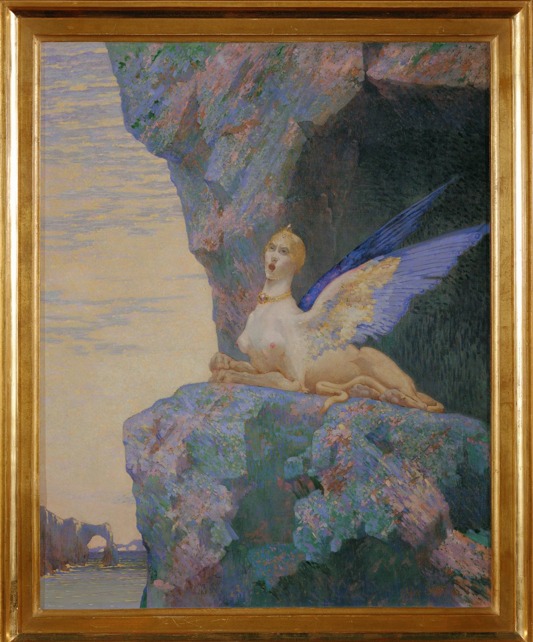 奇美拉的绝望（布面油画） 作者 亚历山大·仙