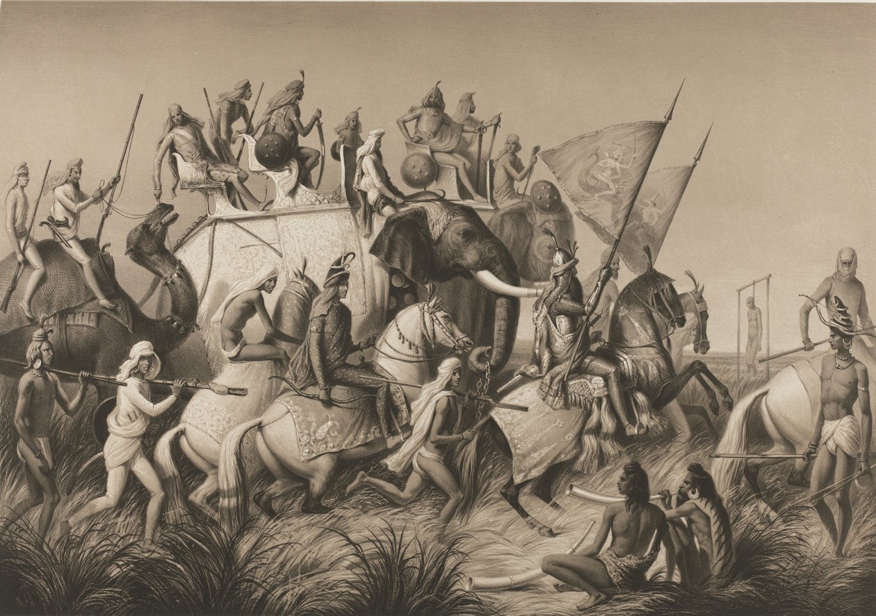 印度之旅，1845-1848 作者 阿列克谢·德米特里耶维奇·萨尔蒂科夫