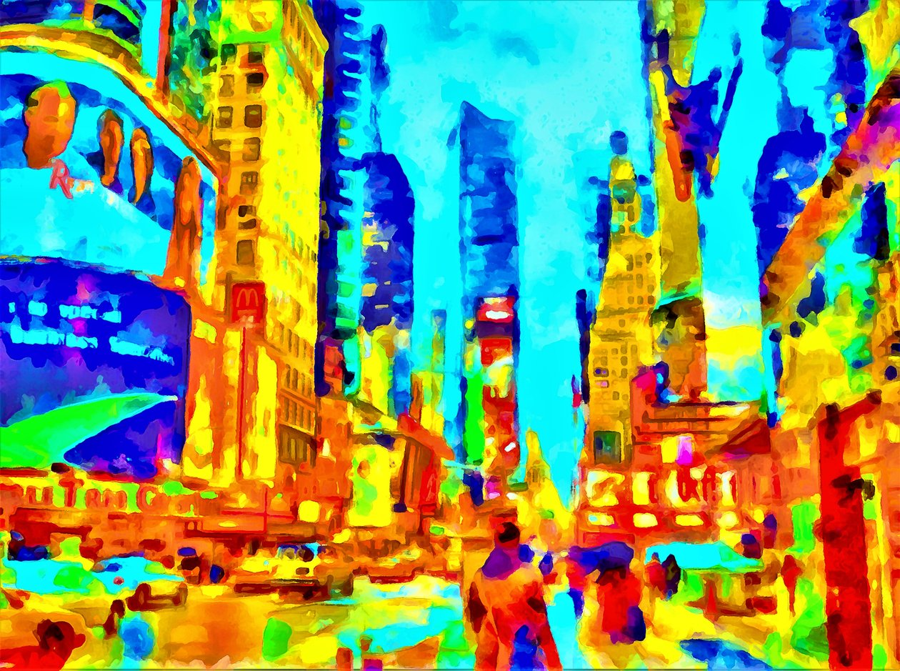 幽灵般的风景，2020 年（混合媒介） 作者 阿列克谢·马霍夫