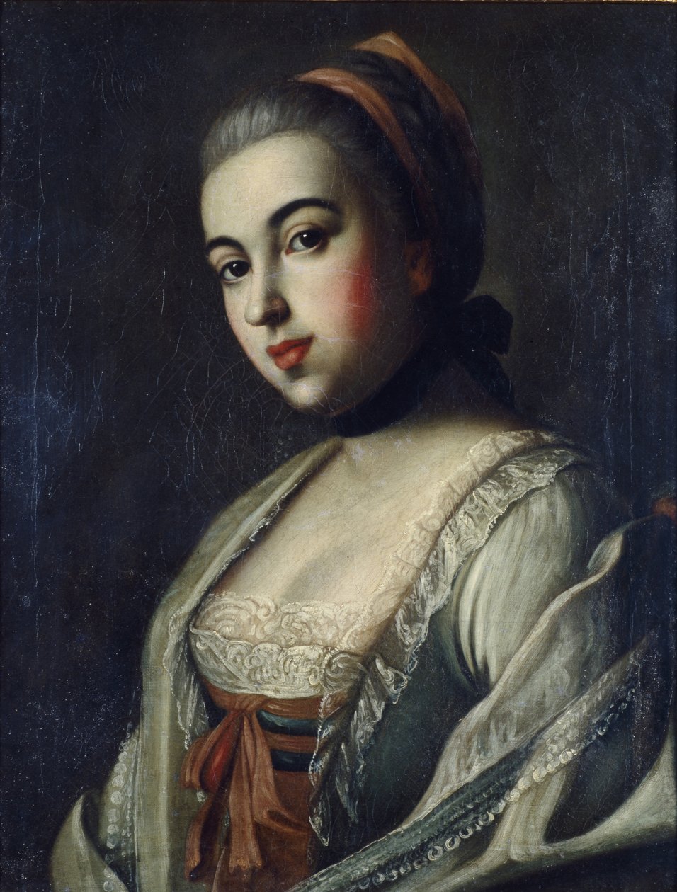 伯爵夫人安娜·沃隆佐娃的肖像1743-1769，1761 作者 阿列克谢·彼得罗维奇·安特洛托夫