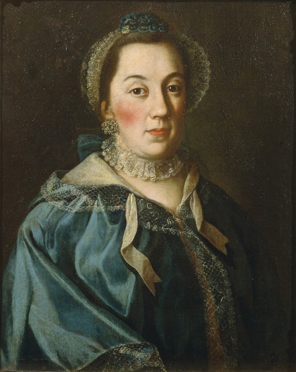 伯爵夫人耶利扎韦塔·弗兰赞夫纳·布特鲁利纳的肖像，1763 作者 阿列克谢·彼得罗维奇·安特洛托夫