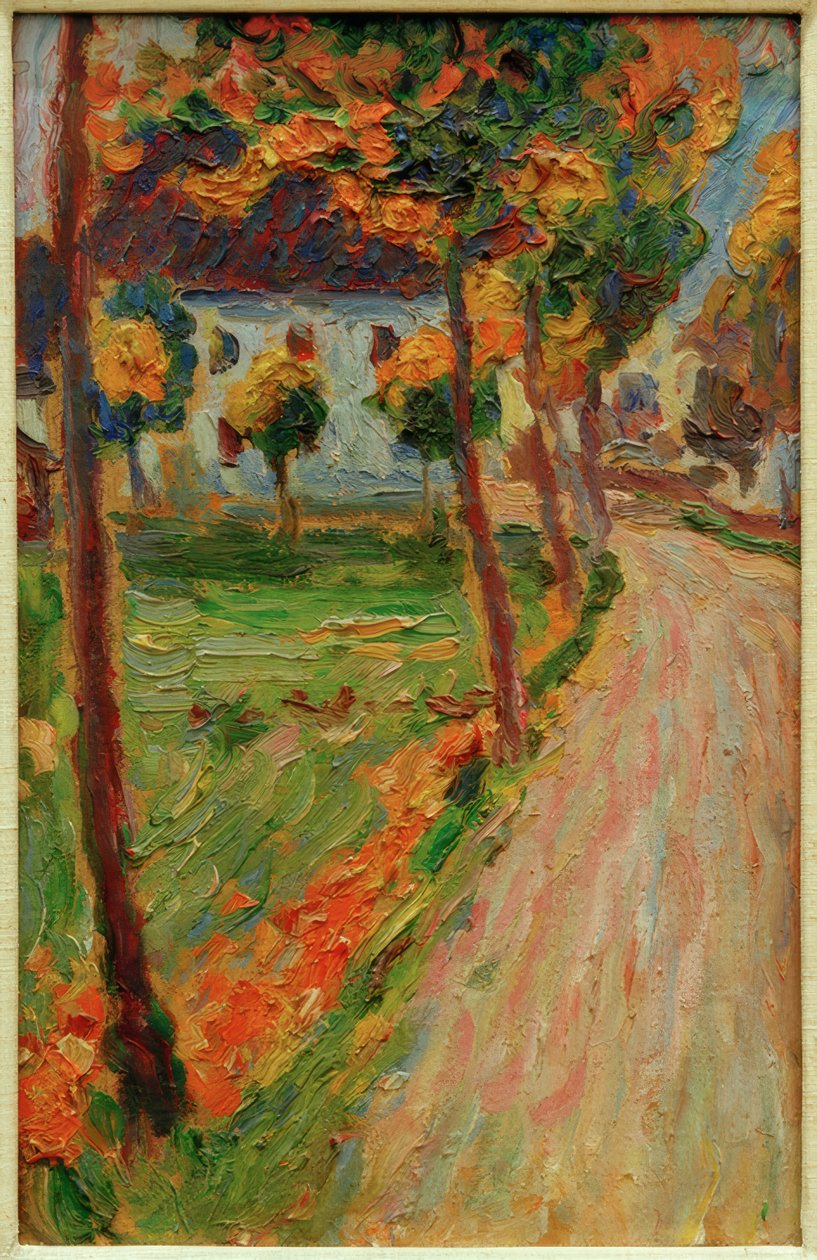 A.诉Jawlensky，Landstraße 作者 阿列克谢·冯·贾伦斯基