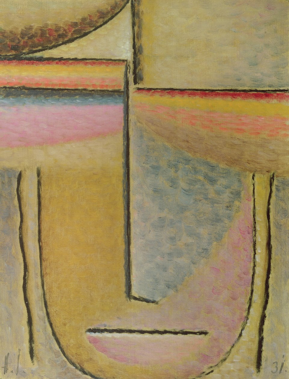 帕台农神庙，1932年 作者 阿列克谢·冯·贾伦斯基