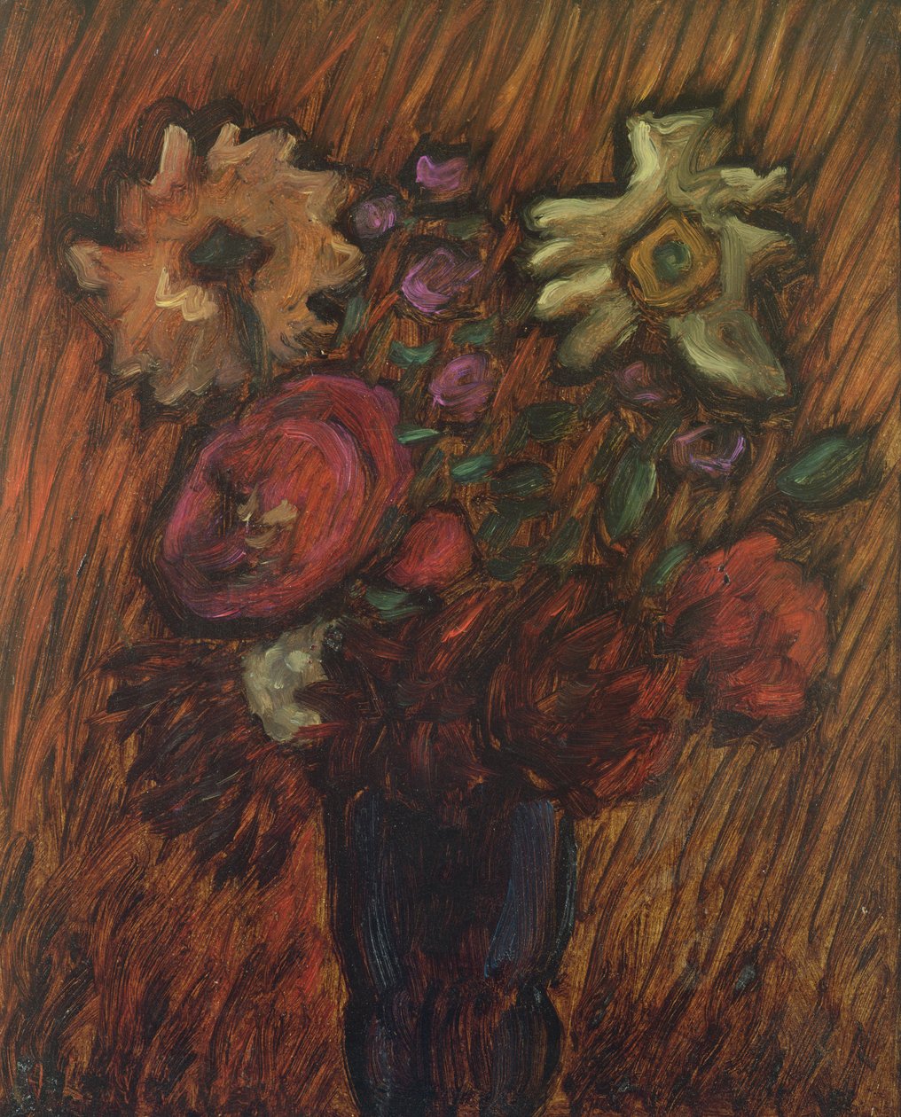 Asters，1936 作者 阿列克谢·冯·贾伦斯基