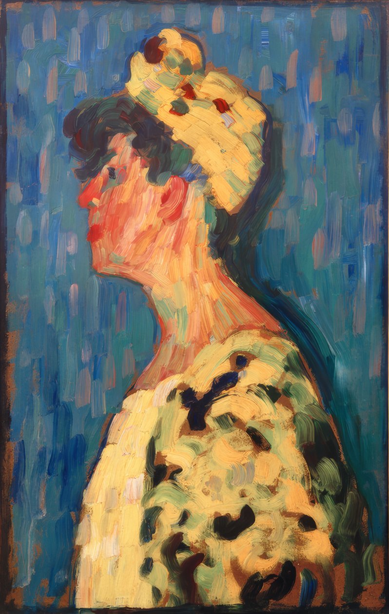 Marianne von Werefkin im Profil 作者 阿列克谢·冯·贾伦斯基