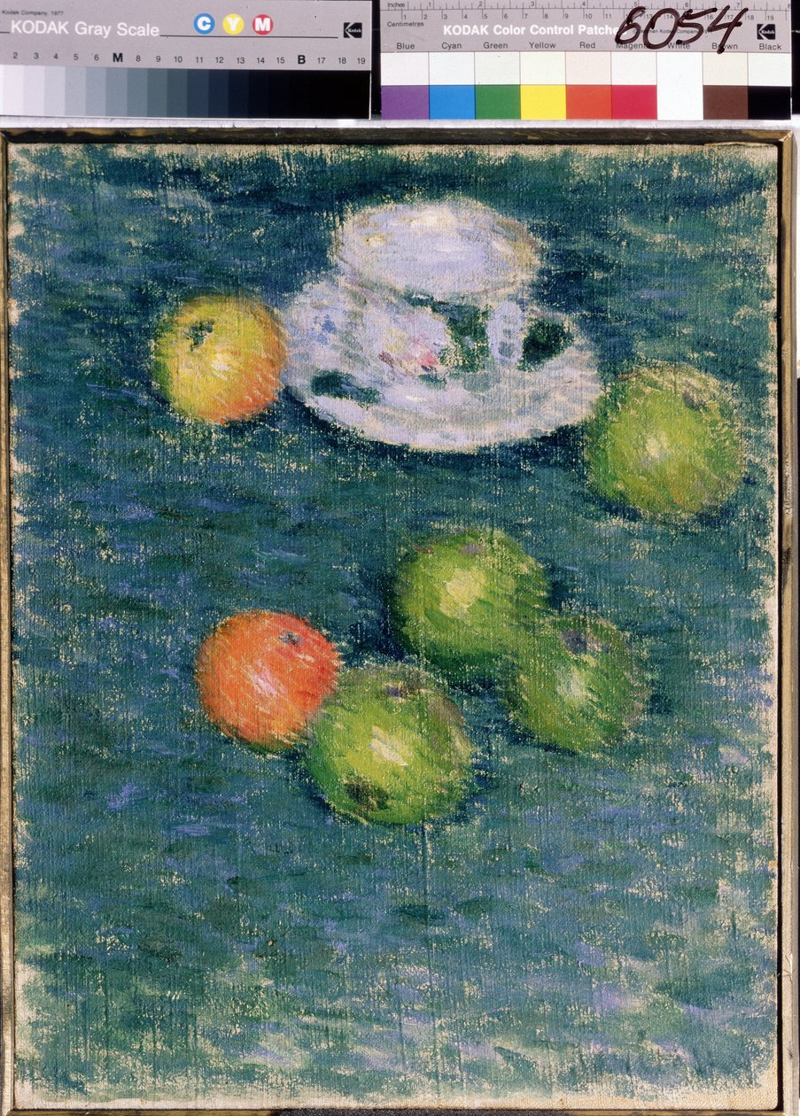 静物。阿列克谢-冯-贾夫连斯基（Alexi von Jawlensky，Alexej von Javlenski）（1864-1941 年）的画作，布面油画，约 1903 年。俄罗斯艺术，20 世纪表现主义。莫斯科国立特列季亚科夫美术馆。 作者 阿列克谢·冯·贾伦斯基