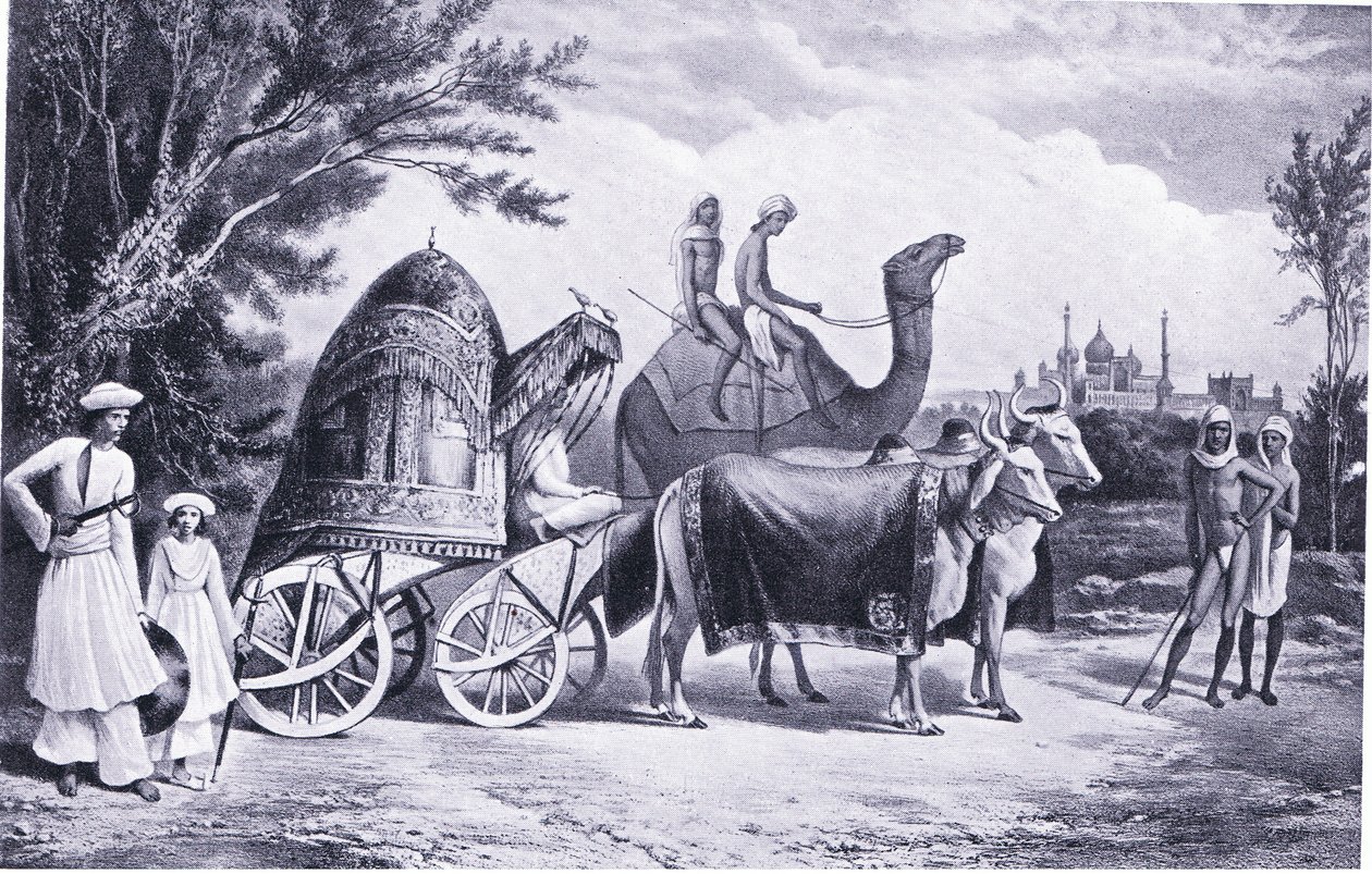 公元1857年最后一位国王的后宫马车 作者 亚历克西斯，索尔特科夫王子