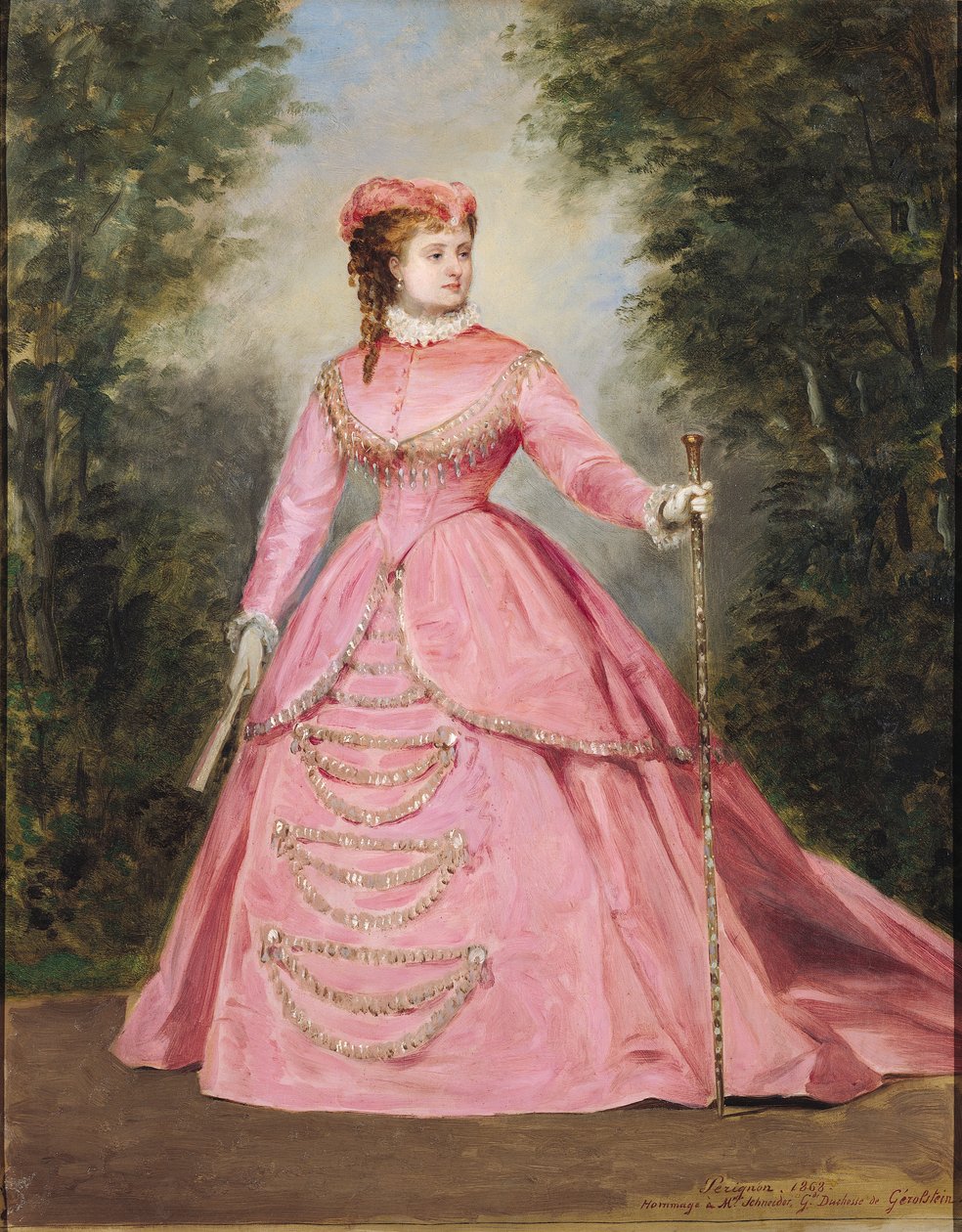 Hortense Schneider（1838-1920）1868 作者 亚历克西斯·约瑟夫·佩里尼翁
