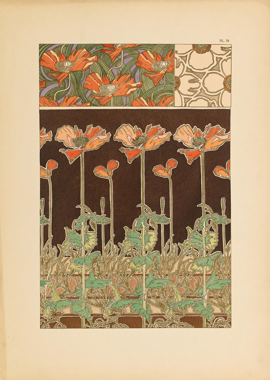 装饰性文件，1902年。 作者 阿方斯·玛丽·穆夏