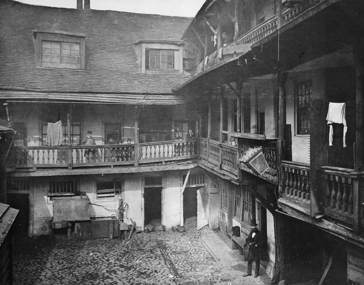 The Oxford Arms，Warwick Lane，1875 作者 阿尔弗雷德和约翰·布尔