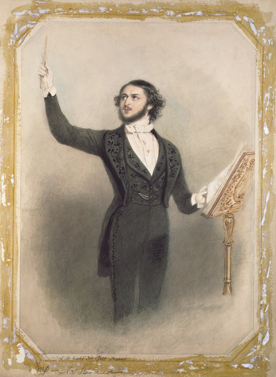 Louis Antoine Jullien（1812-60） 作者 阿尔弗雷德·爱德华·沙隆