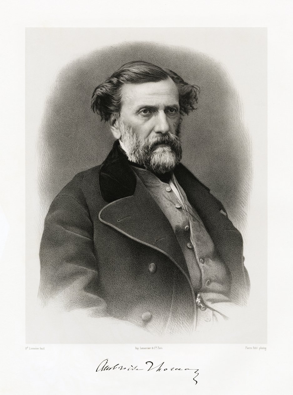 Charles Louis Ambroise Thomas，1865-66 作者 阿尔弗雷德·勒莫因