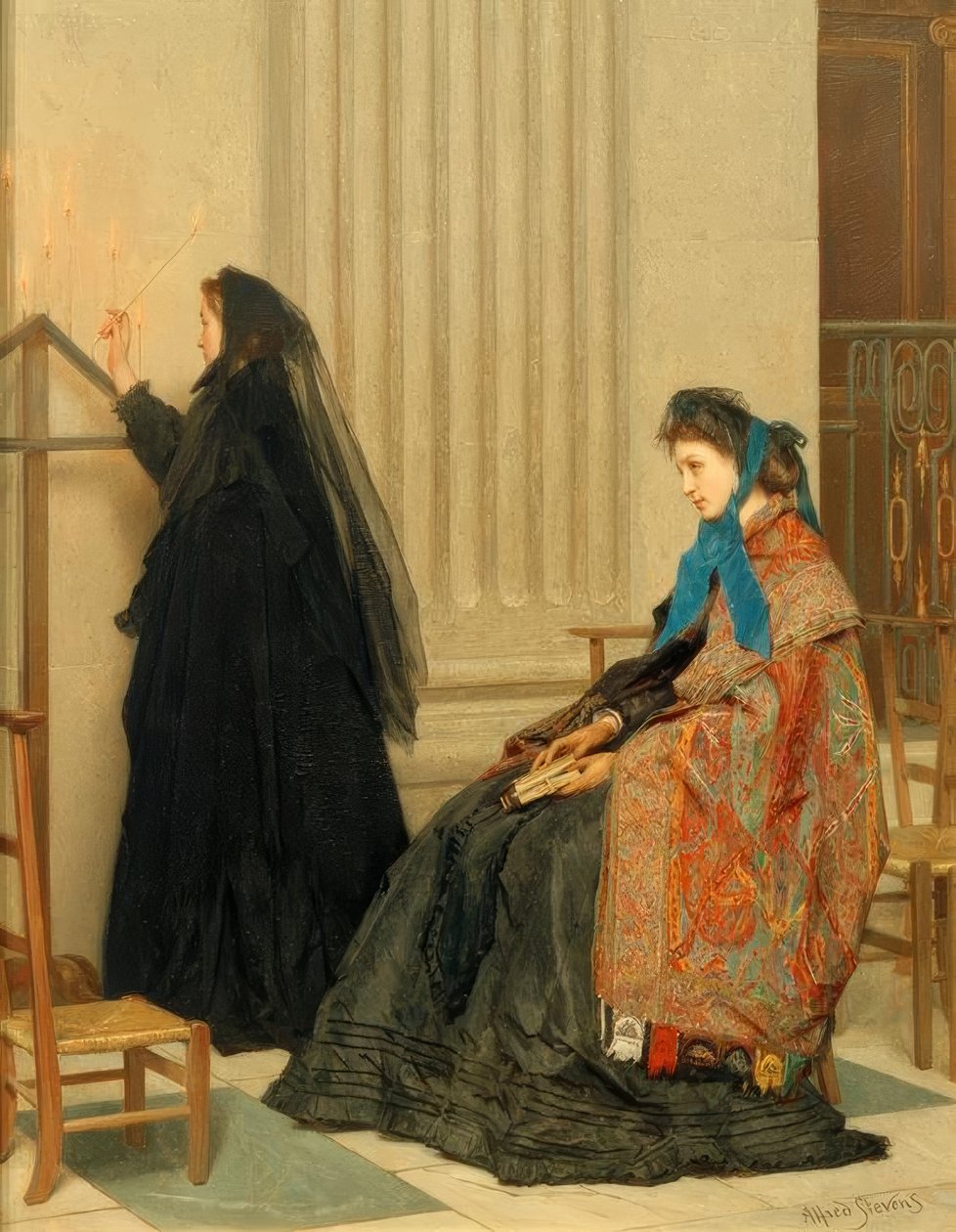 史蒂文斯（A. 作者 阿尔弗雷德·埃米尔·史蒂文斯（Alfred Emile Stevens）