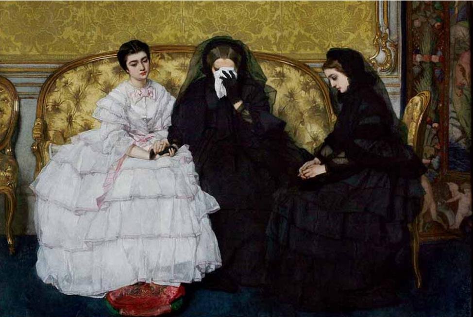 BAD 作者 阿尔弗雷德·埃米尔·史蒂文斯（Alfred Emile Stevens）