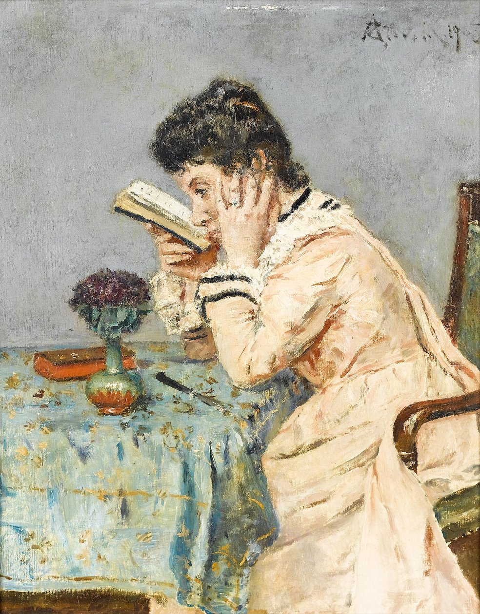 近视 作者 阿尔弗雷德·埃米尔·史蒂文斯（Alfred Emile Stevens）