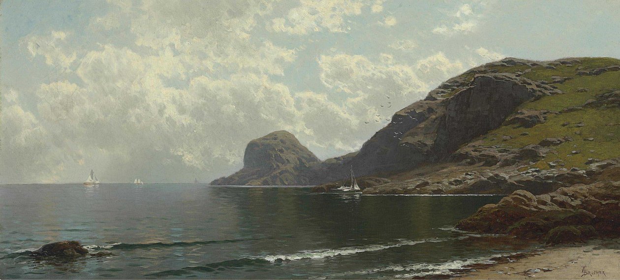 海景 作者 阿尔弗雷德·汤普森·布里彻