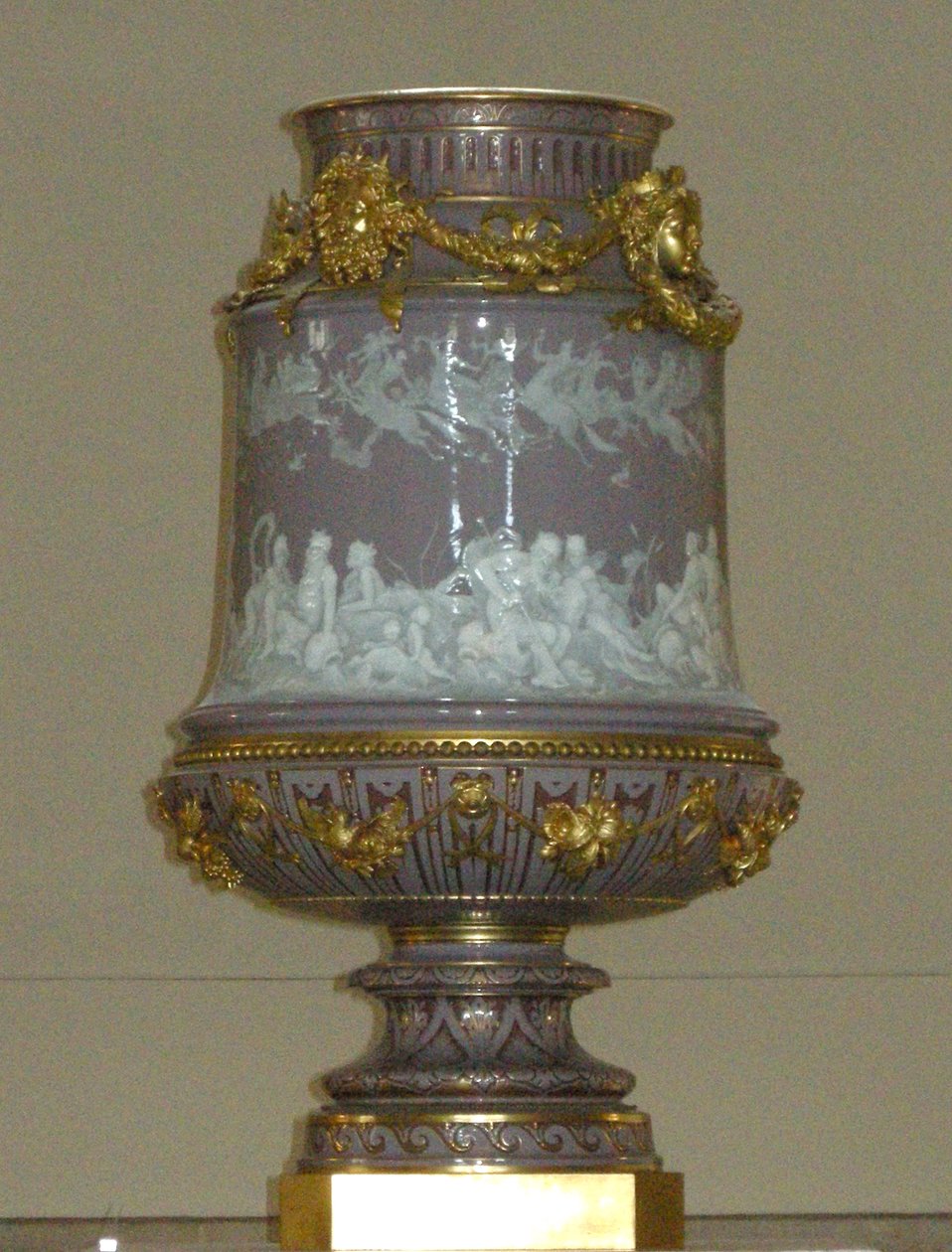 &39;元素&39;，Sevres花瓶，1883年（瓷器） 作者 阿尔弗雷德·汤普森·戈伯特