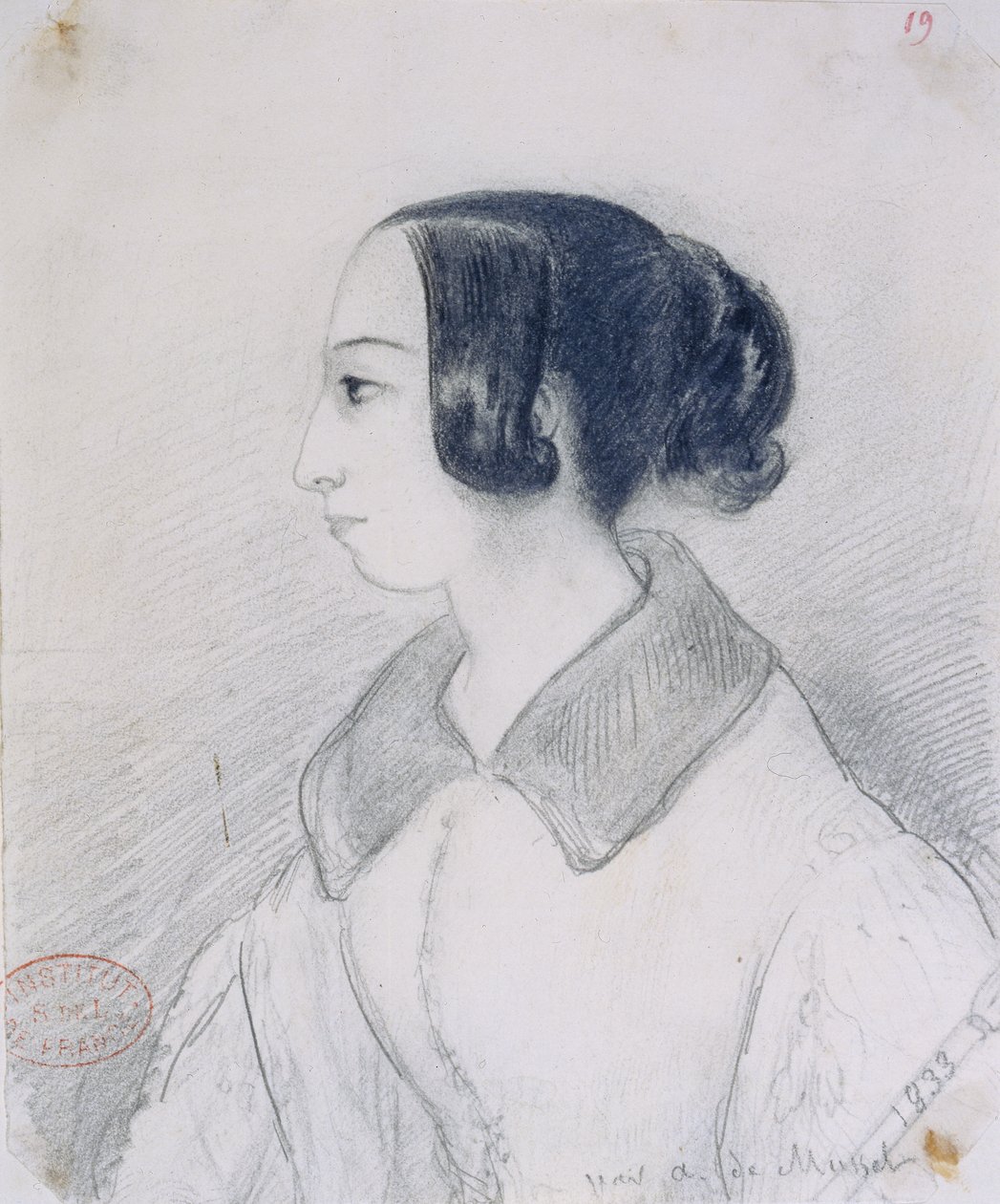 George Sand（1804-76）简介，1833年 作者 阿尔弗雷德·德·穆塞特