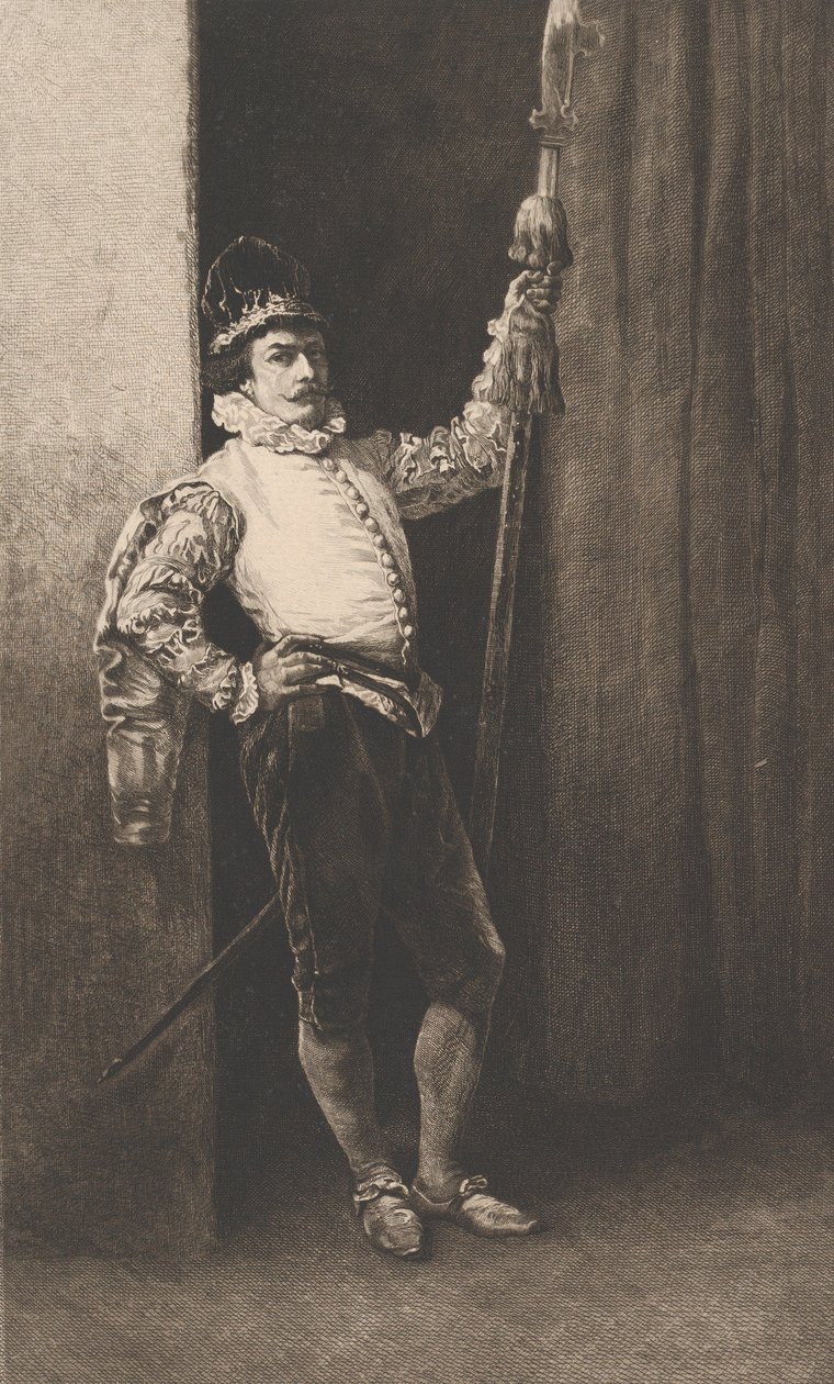 Halbardier, 1895. 作者 阿尔弗雷德·博伊洛特